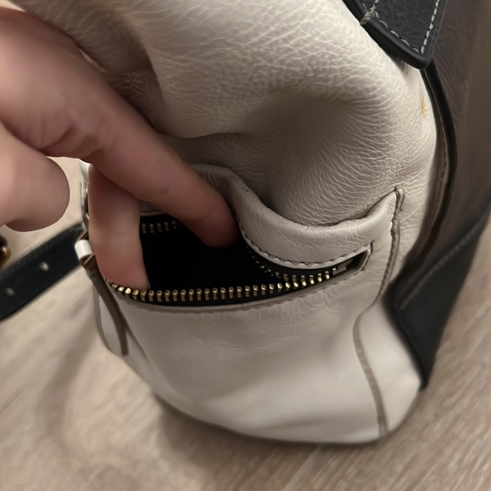 Fossil 3-tone Colour-Block Satchel - Picture 4 of 10